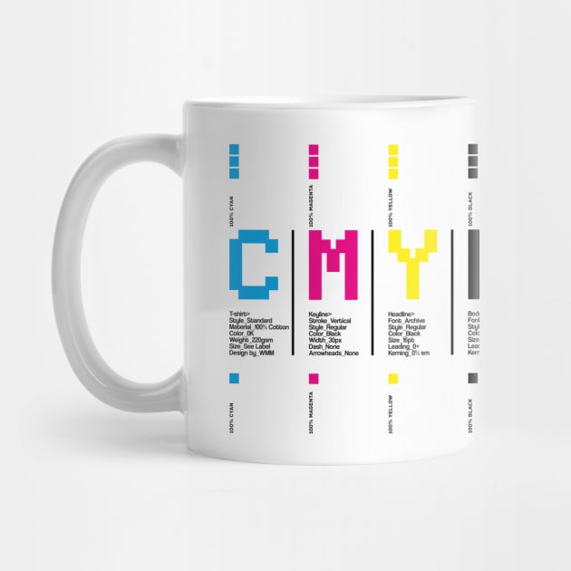 CMYK Color Typography Typeface Prepress Graphic Design by ernstc